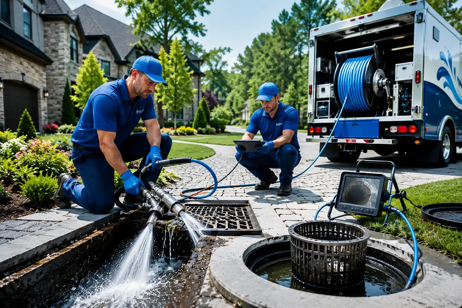 Local outdoor drain cleaning professionals in Russell, KS